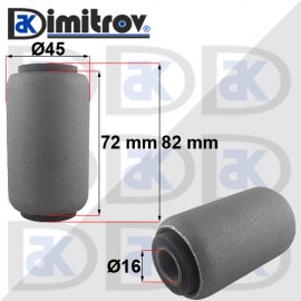 Тампон Ø 16 х Ø 45 х 82 х 72 mm